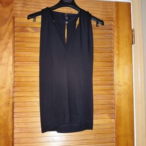 Natori Black Sleeveless Blouse